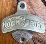 EXTREMELY RARE Drink Rock Spring STARR PATD "X" REG Wall Mount Bottle Opener USA