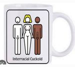 Interaccial Cuckold hotwife mug  New Dishwasher Proof  
