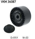 SKF Idler Pulley for Renault Master dCi 165 2.3 Litre July 2014 to April 2020
