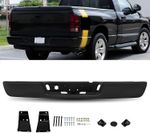Rear Bumper Complete Truck Step Bumper Compatible with 2002-2008 Dodge Ram 1500,