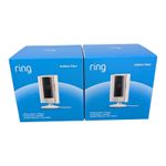 Ring Indoor Camera 2nd Gen Security Cam 1080p HD Video White - 2 Cameras
