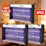 Electric Insect Killer Mosquito Fly Bug Zapper Pest Trap UV Indoor Lamp 1-3PCS