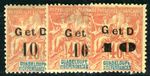 GUADELOUPE 1903 Yvert 46a,46c,46d * VERY NICE Various Types (06154