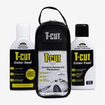 T-Cut Color Fast White Ceramic Wax Polish Scratch Remover 500ml + Paint Sealant