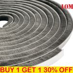 10M Self Adhesive Draught Excluder Brush Window Pile Seal Door Weather Strip UK