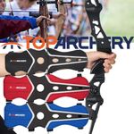 1 Pack 4-Straps Arm Guard for Archery Hunting Recurve/Compound Bow Arm Protector