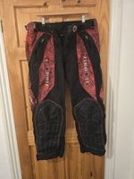 GI Sportz Paintball Race Paintball Trousers Pants Black amd red  Size Large 