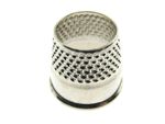 Tailors Thimbles Open End Nickel Plated Steel Strong Solid 5 Sizes 16mm to 18mm