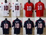 Men's New England Patriots 10A Short Sleeve Top Stitched S-XXXL