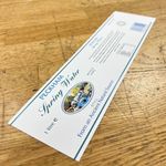 OFAH Peckham Spring Water Bottle Label Sticker Replica Prop Inspired Fan Art