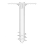 Universal Plastic Beach Umbrella Sand Ground Anchor Parasol Umbrella Holder