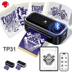 Phomemo TP31 Tattoo Printer Bluetooth Thermal Tattoo Stencil Printer Machine