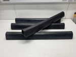 1 x HEAVY DUTY RUBBER CAR PARKING TRUCK STOPS BLOCKS 100 x 12 X 2 cm 4KG EACH