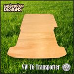 VW T6 / T6.1 Transporter (2015 - Onward) SWB Campervan 12mm Floor Ply Lining Kit