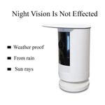 Ring (Outdoor Stick up Camera) rain cover white and black Colours