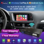 Wireless CarPlay Retrofit Module Kit For Audi A4 A5 Q5 Symphony Concert Radio