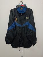 WIGAN WARRIORS RUGBY LEAGUE RAIN JACKET SHIRT JERSEY VINTAGE PUMA SIZE M ADULT