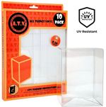 ATV Protectors / Cases UV 0.50mm Thickness for 4" Funko Pop Vinyl  (Pack of 10)