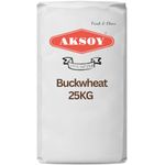 25kg Hulled Buckwheat Groats | Whole Raw Buckwheat | Premium Quality | Aksoy