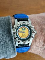 Vintage Team Saracen MTB Watch, men’s wristwatch 