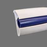 38D/I PVC D Fender Rubbing Strake 38mm White - (Insert Included)