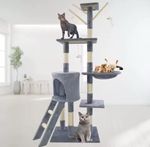 Cat Tree Cat Tower Cat Scratching Post for Indoor/Outdoor Climbing Frame Tree