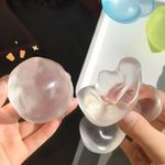 Transparent Squishy Mochi Ball Sensory Fidget Squeeze