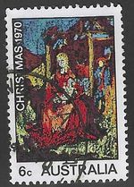 Australia 1970 Christmas Stamp