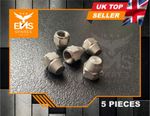 Female Blanking Cap Brass for Car Brake Clutch Fitting - M10 X 1mm Thread -5x