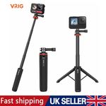 VRIG TP-08 Tripod Stand Selfie Stick for GoPro Hero 13 12 11 Insta360 Ace Pro 2