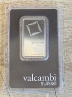 Valcambi 1oz Platinum Bar