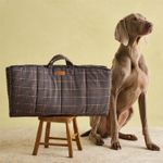 Dog Travel Mat Joules Henson Check Reversible Washable Portable Luxury 110x68cm