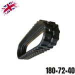 RUBBER TRACK (180x72x40K) FOR KUBOTA SLANETRAC TAKEUCHI POWERFAB MACHINES
