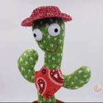 Red hat Dancing Talking Cactus Toy charger| Music, Lights & Voice Repeat gift