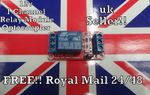 12V 1 Channel Relay Module with Optocoupler Isolation High and Low Trigger UK 