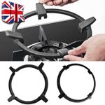 Support Carbon Steel Non Slip Pan Stand Wok Ring Stove Rack Pot Hob Holder uk