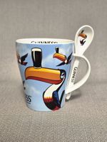 Guinness Toucan Mug and Spoon Set, Good Things Comes To Those Who Wait VGC