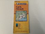 MICHELIN ROAD MAP OF GARD, HERAULT  330 LOCAL