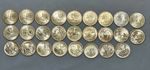 Complete Set 2000-2026  Sacagawea Native Dollar (27 Coins) GEM COINS BU