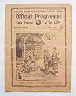 TOTTENHAM HOTSPUR v CHELSEA 1933/1934 *Good/VG Condition Football Programme*