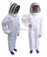 Children's Beekeeping Suit Kids Cotton Bee Suit Fencing Veil Protective Clothing
