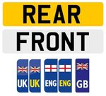 Number Plates - Make Your Own | 2D | 3D | 4D | 4D Gel | 100% Road / MOT Legal