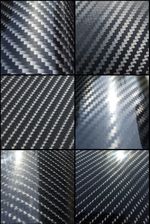2D/3D/4D/5D/6D/7D/8D Black Carbon Fibre Vinyl Car Wrap - Vehicle Film Sticker