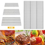 Replacement BBQ Grill Cooking Grate Heavy Duty 5mm Stainless Steel Mesh Rack UK