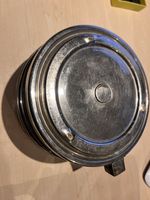 Pigeon Clock Vintage Oak Box 