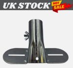 Heavy Duty Metal Broom Brush Handle Bracket with Adjustable Brace Diameter