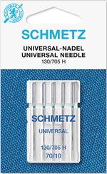 SCHMETZ  Machine Needles - Universal - 70/10 - 130/705H (Pack of 5)