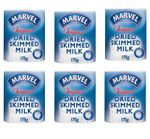 Marvel Original Dried Skimmed Milk Powder | 6 Boxes | 175g | * Long * Date **