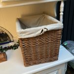Square Basket With Lining