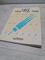 Original Roland DXY-1100 / 1200 / 1300 Command Reference Plotter  Manual